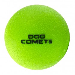 Pelota Dog Comets Stardust de goma natural verde
