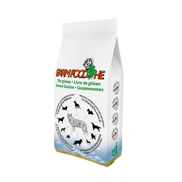 Pienso sin gluten para perros