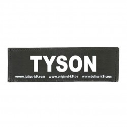 Logo con nombres varios Juluis K9 Tyson