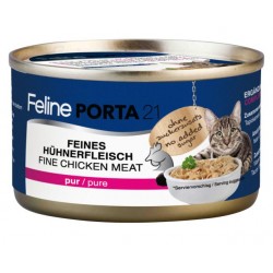 Feline porta 21 alimento húmedo de pollo