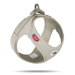 Arnés Curli para perros pequeños color blanco