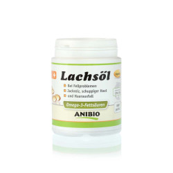 Aceite de salmón en cápsulas para perros