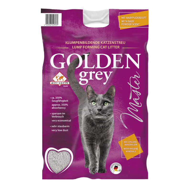 Golden Grey Master arena aglomerante bentonita
