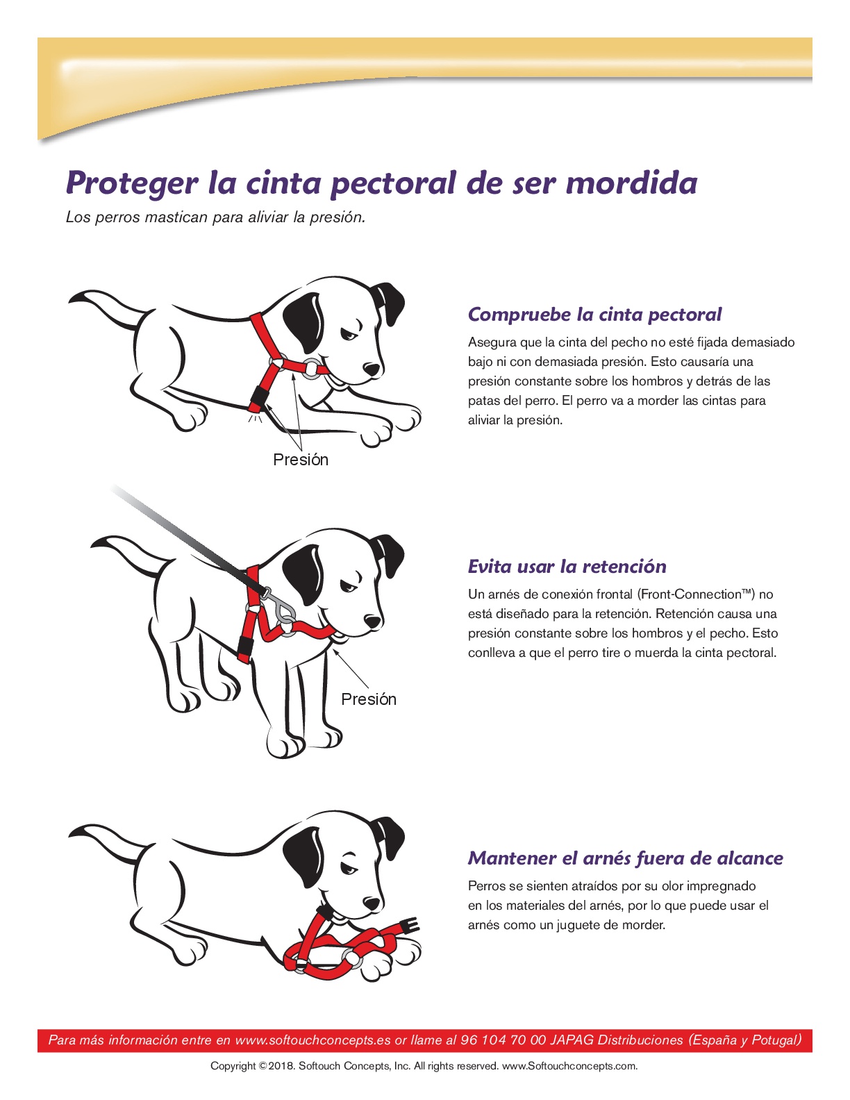 Arnés para perros anti tiro Sense-ible - Family DOG