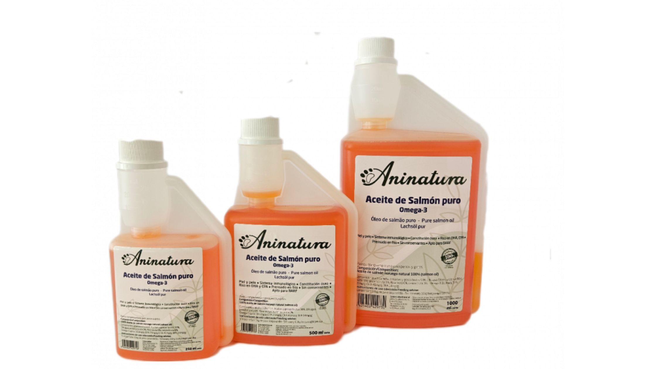 Aceite de salmón para perros