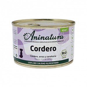 Alimento húmedo de cordero