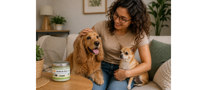 10 beneficios del aceite de coco para perros